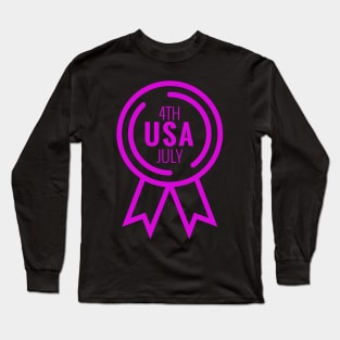 Nationalfeiertag der Vereinigten Staaten von Amerika Long Sleeve T-Shirt